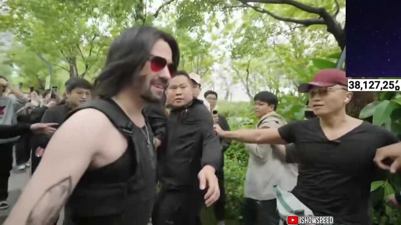 DB真人旗舰Speed在深圳直播遇到“强尼银手”：John Wick你怎么在中国？！